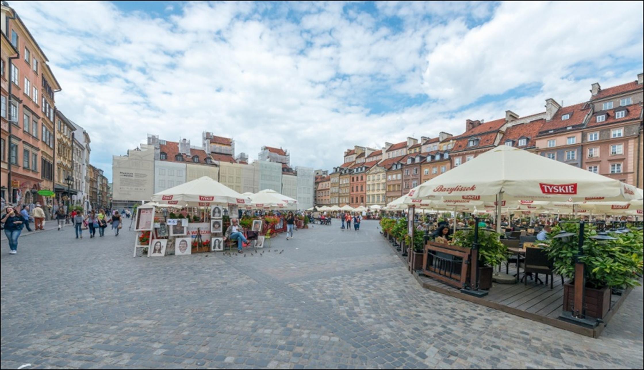 P&O Apartments Piwna Warszawa Eksteriør billede